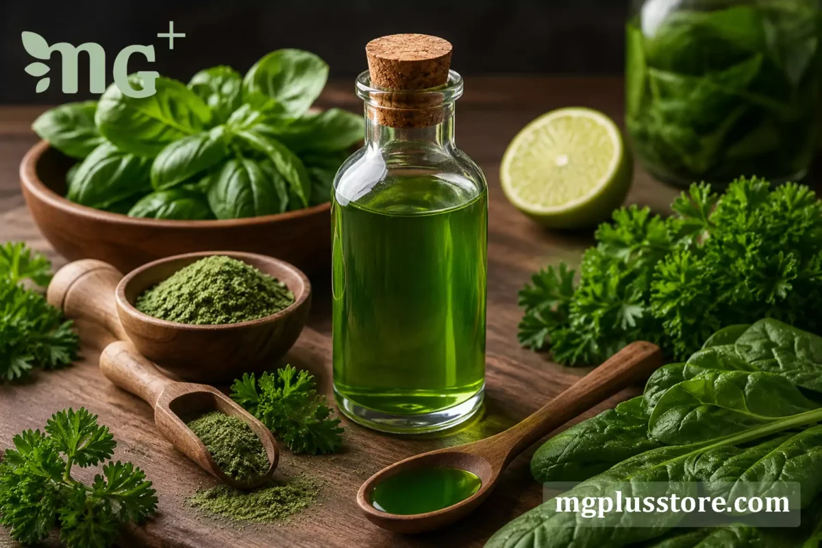 راهنمای دوره مصرف کلروفیل برای نتایج بهینه سلامتی