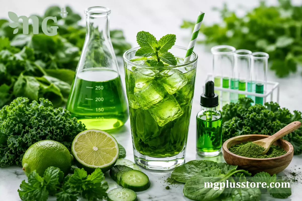 خواص کلروفیل برای تنظیم pH بدن و سلامتی