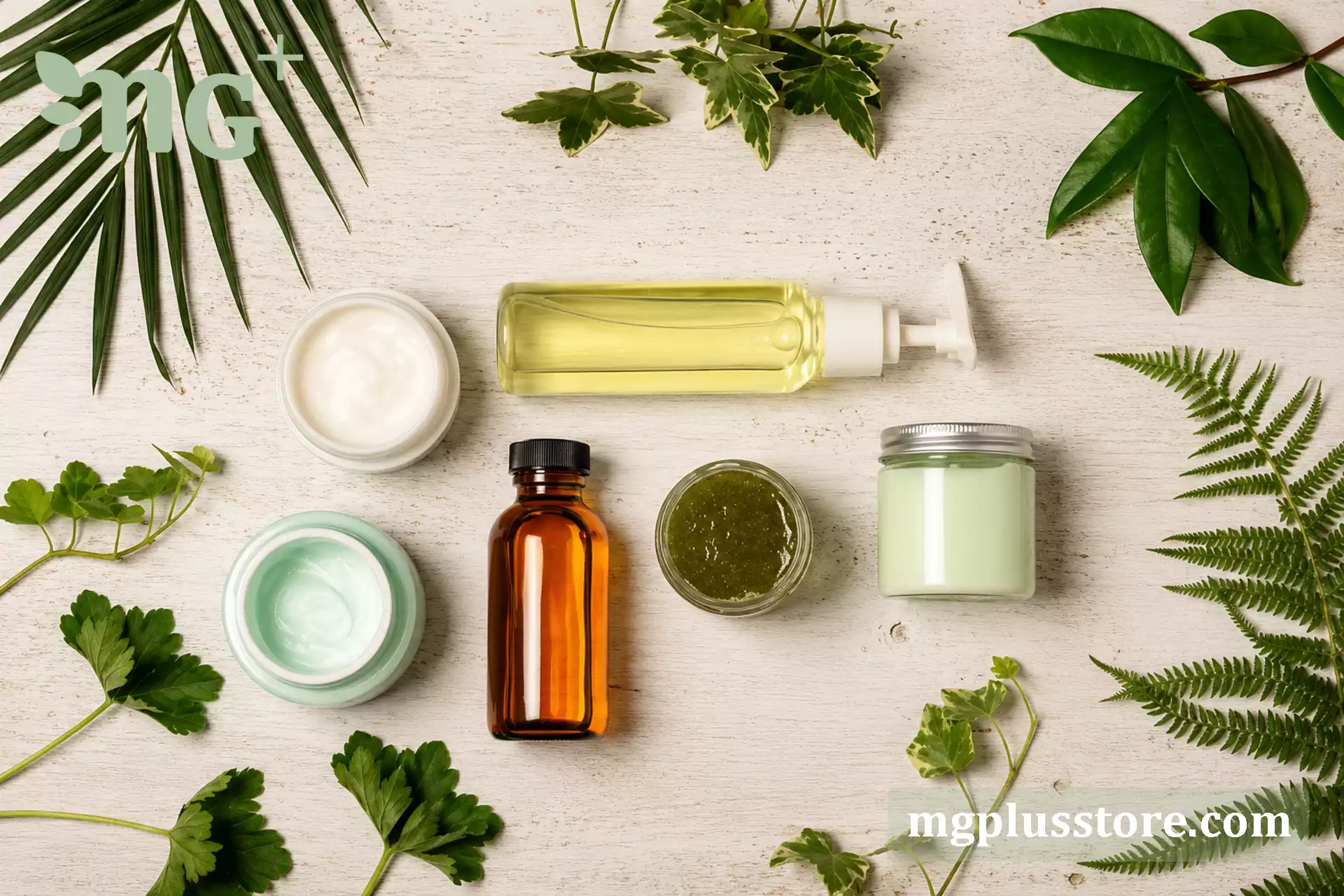 مقایسه محصولات ارگانیک و شیمیایی در کنار مواد اولیه طبیعی؛ نمادی از انتخاب آگاهانه برای سلامت، کیفیت و سبک زندگی سالم.